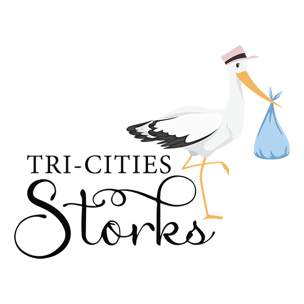 Tri City Storks Logo, Birth Announcement Yard Stork Sign in Kingsport, Johnson City, Bristol & More